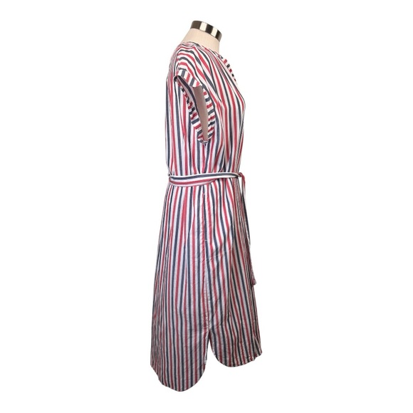 Xirena Red, White, and‎ Blue Striped Maxi Dress Size X-Small - Picture 4 of 7